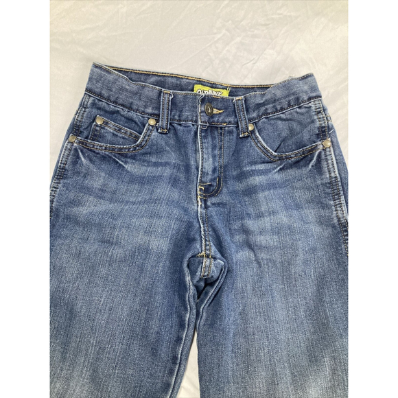 Old Navy Boys Insulated Jeans Blue Size 10 slim w/ adjustable waist - Picture 2 of 7